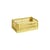 Cestino Colour Crate materiale plastico giallo Small / 17 x 26,5 cm - Riciclato - Hay
