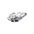Centre de table La Stanza dello Scirocco métal / Ø 41 x H 15 cm - Mario Trimarchi, 2009 - Alessi
