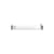 Porte-serviettes mural Rail plastique transparent / L 30 cm - Kartell