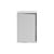 Stacked Shelf wood grey / 43 x 65 cm - With door - Muuto