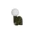 Neotenic Petite Table lamp ceramic green / L 18 x H 26 cm - Petite Friture