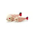 Décoration Wooden Dolls - Mother Fish & Child bois rouge / By Alexander Girard, 1952 - Vitra