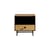 Nachttisch Essence holz braun / Rattan - Maison Sarah Lavoine
