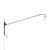 Applique avec prise Potence / Jean Prouvé (1950) - L 203 cm - Vitra