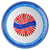 Bel Paese - La Bellissima Pizza plate ceramic blue red / Ø 32 cm - China - Bitossi Home