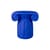 Magna Graecia - Capitello End table ceramic blue / 44 x 29 x H 45 cm / Terracotta - Seletti