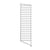 Montanti laterali  metallo nero / Set di 2 - H 115 x P 30 cm - String Furniture