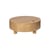 Couchtisch Olles holz natur / Kiste - Ø 80 x H 30 cm - Ferm Living