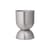 Hourglass Small Flowerpot metal silver / Ø 30 x H 42.5 cm - Ferm Living