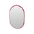 Miroir mural Colour Frame - Look bois rouge / 46,8 x 69,6 cm - MONTANA