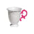 Mug I-Mug céramique rose blanc - Seletti
