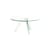 Runder Tisch Crystal glas transparent / Ø 160 cm - By Philippe Starck - Glas Italia