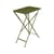 Table pliante Bistro métal vert / 57 x 37 cm - Acier / 2 personnes - Fermob