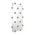 Wandspiegel Sphera Crystal Palace L Vertical metall silber / L 135 x H 195 cm - Moustache