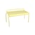 Banc empilable Luxembourg métal jaune / Compact - 2 places / L 90 cm - Fermob