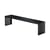 Bank Big Irony metall schwarz / L 210 cm - Zeus