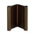 Pair Candelabra metal brown / H 18 cm - Muuto