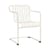Fauteuil de repas Palissade Cantilever métal blanc / Large - Hay