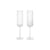 Flûte da champagne Ripple vetro trasparente / Set di 2 - Ferm Living