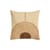 Kissen Mirage textil braun / 42 x 42 cm - handbestickt - Maison Sarah Lavoine