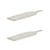 Piatto da portata La Mère ceramica bianco / 46 x 13 cm - Set di 2 - Serax