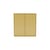 Rangement Cover Cabinet bois jaune / L 69.6 x P 30 x H 72,6 cm - 2 portes - MONTANA