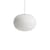 Sospensione Bubble Angled Sphere tessuto bianco / Piccolo - Ø 35,5 x H 24 cm - Hay