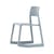 Chaise empilable Tip Ton RE bleu / Plastique recyclé - Inclinable & ergonomique - Vitra