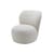 Fauteuil rembourré Loll 07 tissu blanc - Gervasoni
