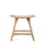 Hocker Osso holz natur / Eiche massiv - H 48 x L 50 cm - Ethnicraft