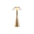 Schnurlosleuchte Space Indoor LED plastikmaterial gold / LED - wiederaufladbar - Kartell