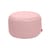 Sitzkissen Point Large Sherpa textil rosa / Ø 70 cm - Stoff Sherpa (Kunstpelz) - Fatboy