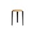 Tabouret empilable Lou / H 45 cm - Chêne - TIPTOE