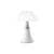 Tischleuchte Pipistrello Medium LED plastikmaterial weiß / H 50 cm bis 62 cm - Martinelli Luce