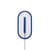 Applique con presa Led's Strip materiale plastico blu / LED - 36,5 x 18,9 cm - Fatboy