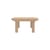 Camille Coffee table natural wood wood - 62 x 50 x H 29.5 cm - Hartô