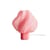 Lampe de table Soft Serve Regular rose / H 26 cm - CRÈME ATELIER