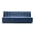 Divano destro N701 tessuto blu / 3 posti - L 210 cm / Tessuto - Ethnicraft