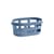 Panier à linge  plastique bleu Small / 57 x  37 x H 24 cm - Recyclé - Hay