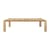 Atmosfera Rectangular table natural wood / 281 x 105 cm - 8 people / Teak - Gubi
