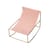 Rocking chair  tissu rose / Lin - valerie objects