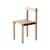 Sedia Tal legno naturale - KANN DESIGN