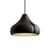 Pendelleuchte Eolie - Alicudi stein schwarz / Recycelter Lavagestein - Foscarini