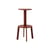 Sgabello alto girevole Massif AV40 legno rosso / H 75 cm - &tradition