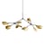 Pendelleuchte Stingray metall gold / Modulable - 152 x 121 cm - 101 COPENHAGEN