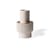 Vase Gear Small keramik weiß / Ø16 x H25,5 cm - POLSPOTTEN