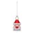 Weihnachtskugel Santa Cube glas bunt / Mundgeblasenes Glas, handbemalt - Alessi