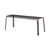 Banc Thorvald SC112 métal noir / L 125 cm - &tradition