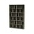 Bibliothèque Read bois gris / L 139,2 x P 30 x H 211,8 cm - MONTANA