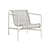 Fauteuil bas Palissade Cord gris / Corde tissu recyclé - Hay